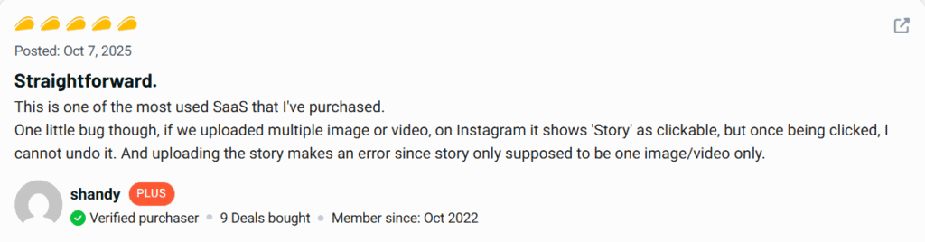 Late Review A Game-Changer for Efficient Social Media Posting 13 Late Customer Review