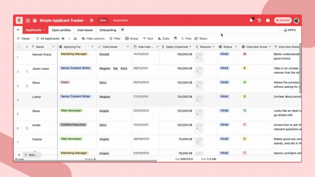 Stackby Review Lifetime Deal for No-Code Workflow Platform 9 Stackby Review