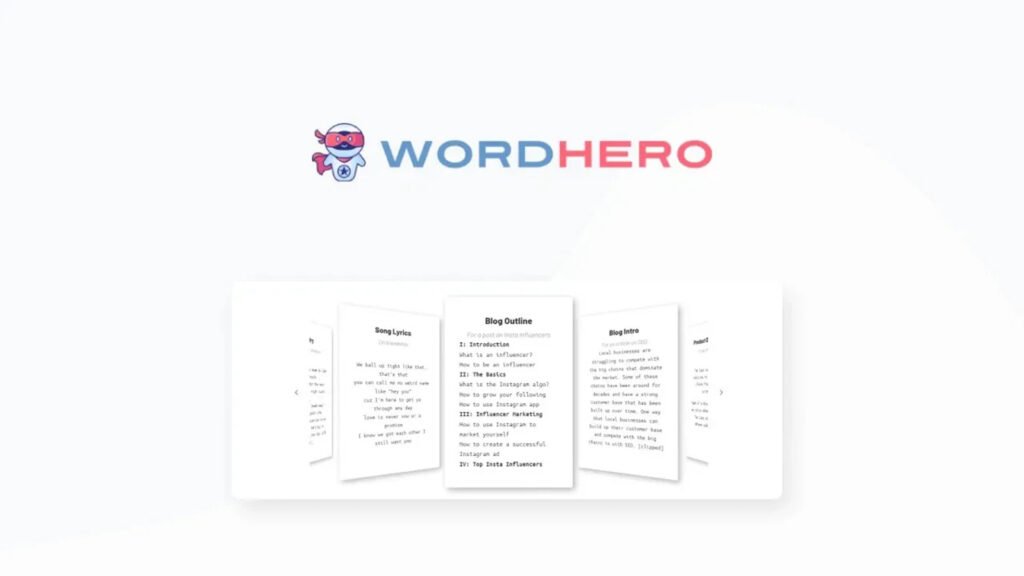 WordHero Review Powerful AI for Smart Content Writing 7 Wordhero Review