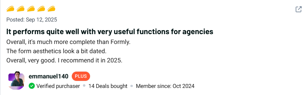 Deftform Review Manage Forms Without Hassle 11 Deftform Customer Review