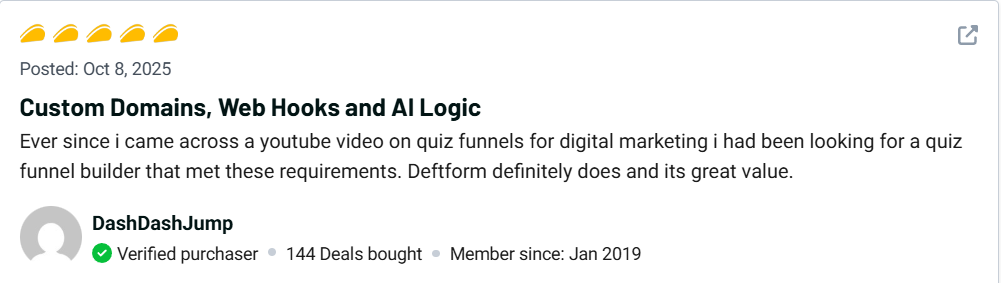 Deftform Review Manage Forms Without Hassle 12 Deftform Customer Review