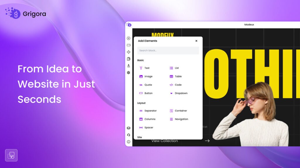 Grigora Review A Complete Look at Its AI Tools and Website Builder 2 Grigora Review