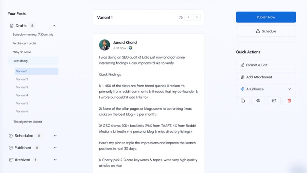 LiGo Review Boost LinkedIn Engagement with AI Power 9 LiGo Review