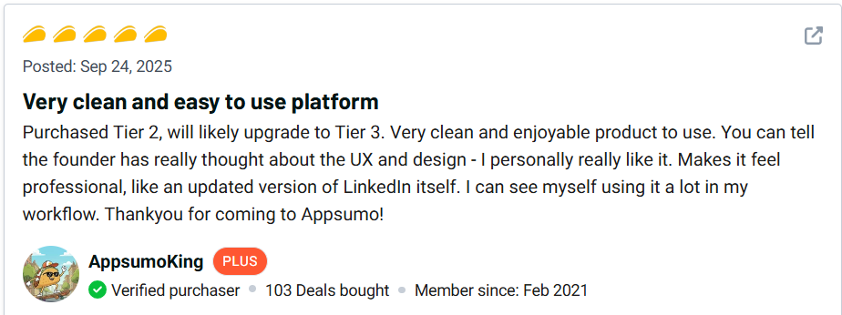 LiGo Review Boost LinkedIn Engagement with AI Power 12 LiGo customer review