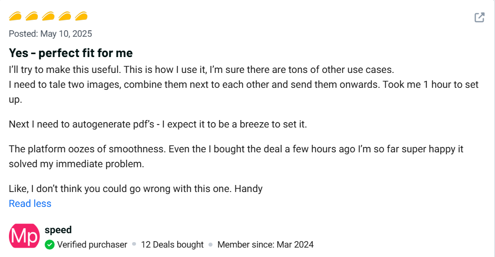 MarkupGo Review The Ultimate Tool for Web Design Efficiency 10 MarkupGo Customer Review