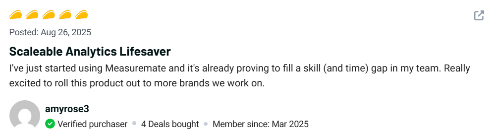 Measu‍re⁠m​ate Customer Review