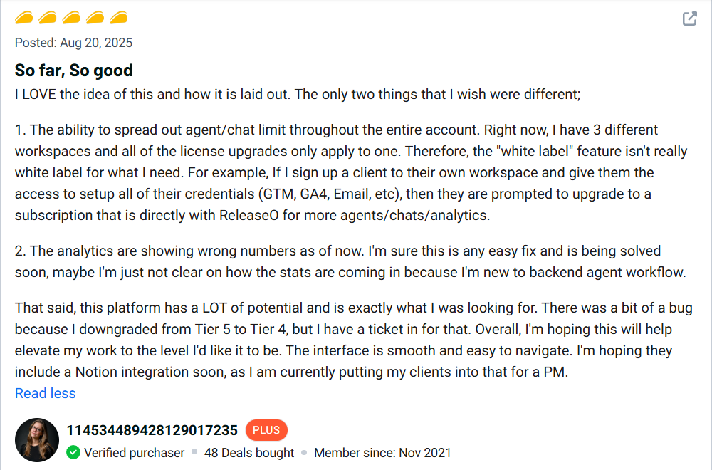 Release0 Review Powerful Security Plugin for WordPress Users 11 Release0 Customer Review
