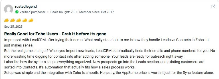LeadCRM Review Streamline Your Sales with this Powerful Tool 11 LeadCRM Customer Review