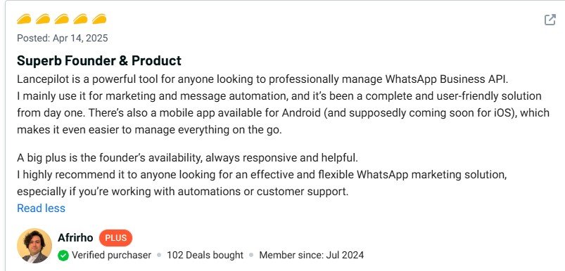 Lancepilot Review Best Security Plugin for Your Business 11 Lancepilot Customer Review