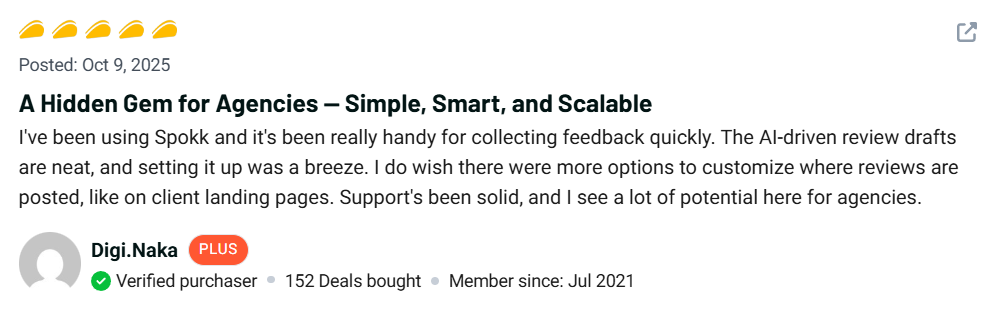 Spokk Review Enhance Customer Engagement with AI Tools 10 Spokk Customer Review