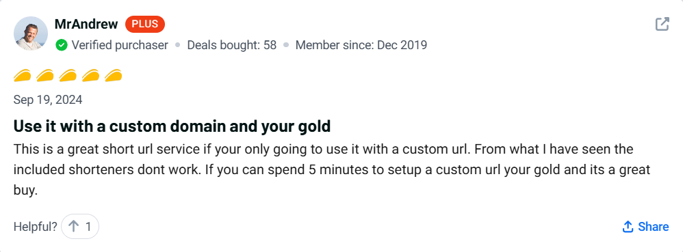 Linkila Customer Review