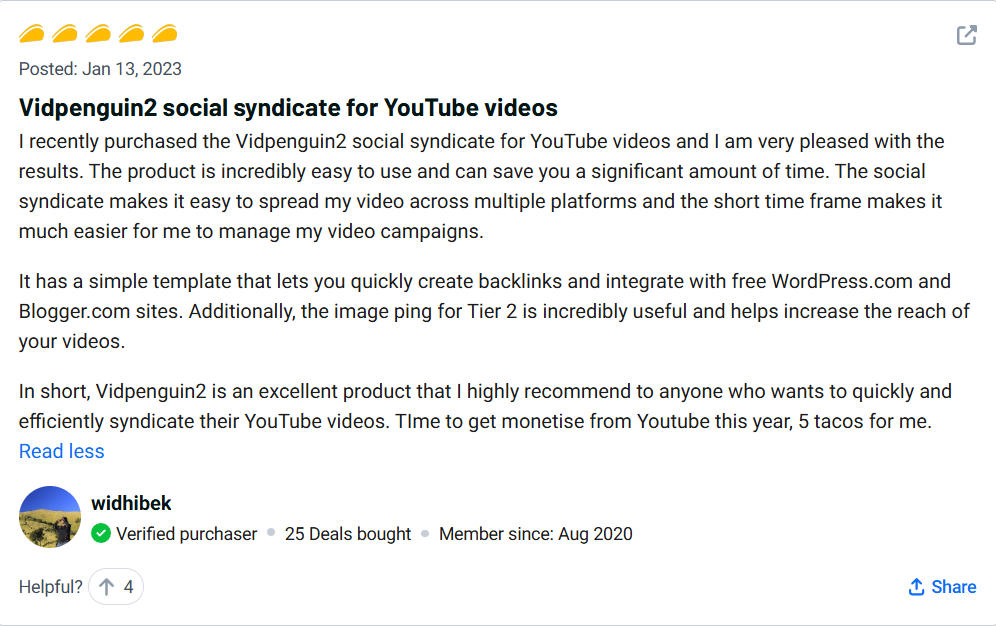 VidPenguin2 Review Boost Video SEO Fast 11 VidPenguin2 Customer Review