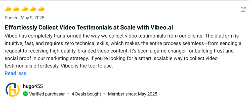 Vibeo Review Protect Your Website with Ease 12 Vibeo Customer Review