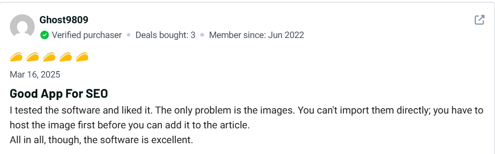 Y⁠azo Customer Review