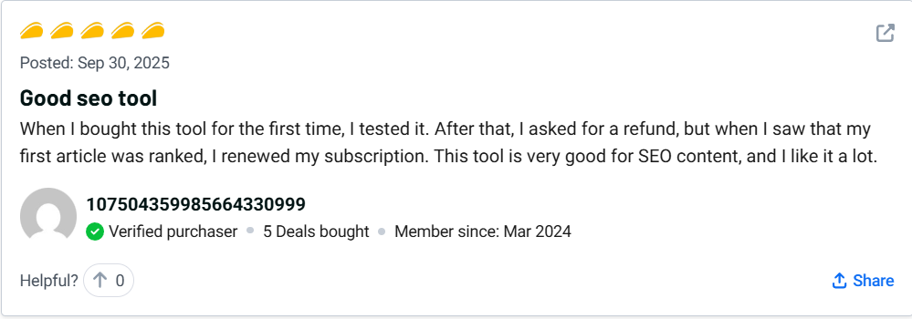 SEOpital Review The Ultimate Security Solution for Websites 12 SEOpital Customer Review