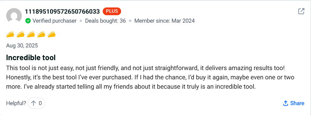 Reoon Lead Scraper Customer Review