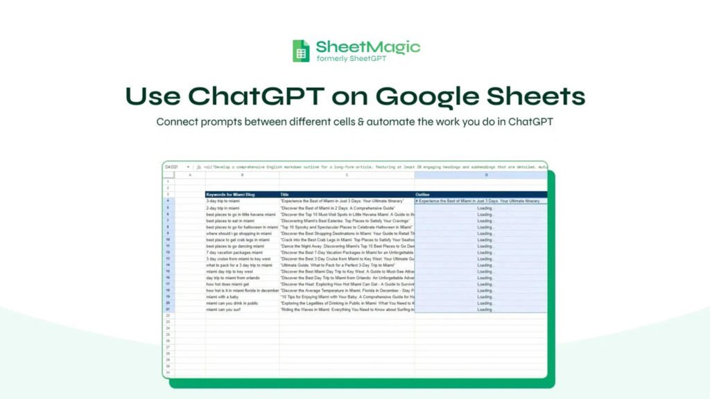 SheetMagic Review Boost Productivity with AI in Sheets 1 SheetMagic Review