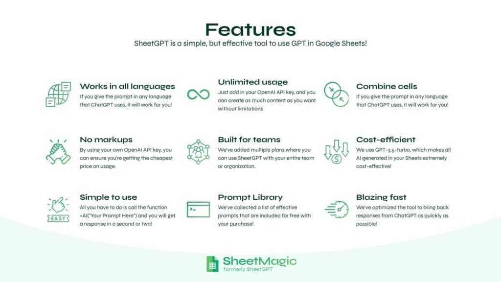 SheetMagic Review Boost Productivity with AI in Sheets 2 SheetMagic Review