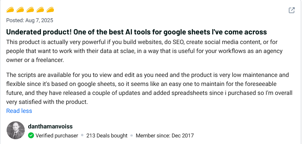 Smart Spreadsheets Review AI Automation Made Easy 14 Smart Spreadsheets Customer Review