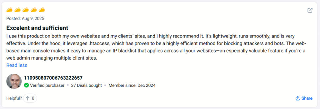 WP Login Lockdown Review Best Security Plugin for WordPress 11 WP Login Lockdown Customer Review
