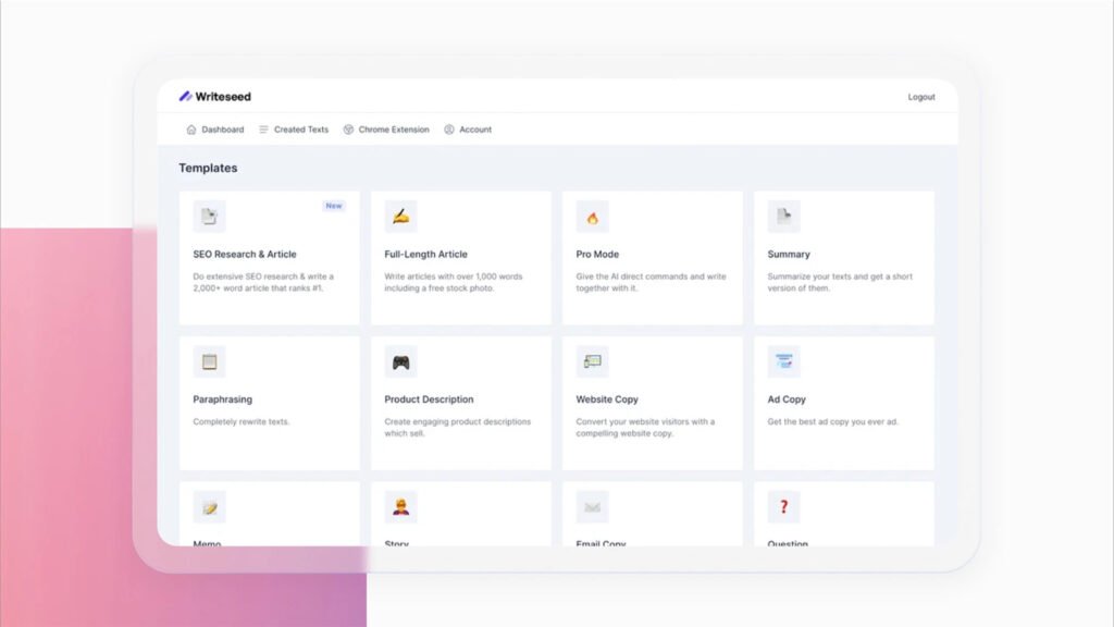Writeseed Review Powerful AI Content Writer for Everyone 3 Writeseed Review