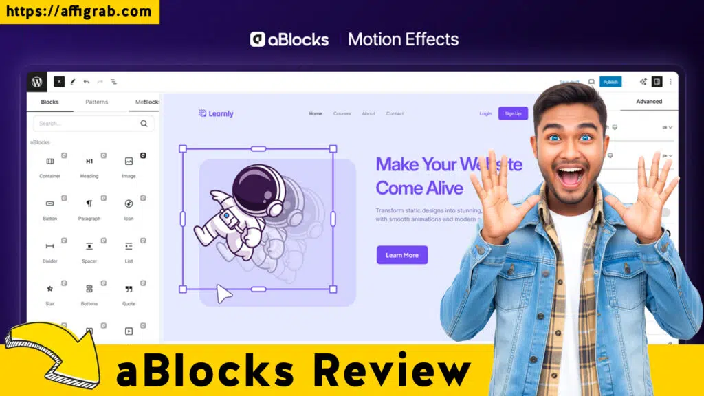 aBlocks on AppSumo: The Elementor Killer Built for Gutenberg's Speed? 1 aBlocks Review