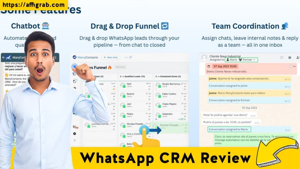 WhatsApp CRM by ManyContacts Review