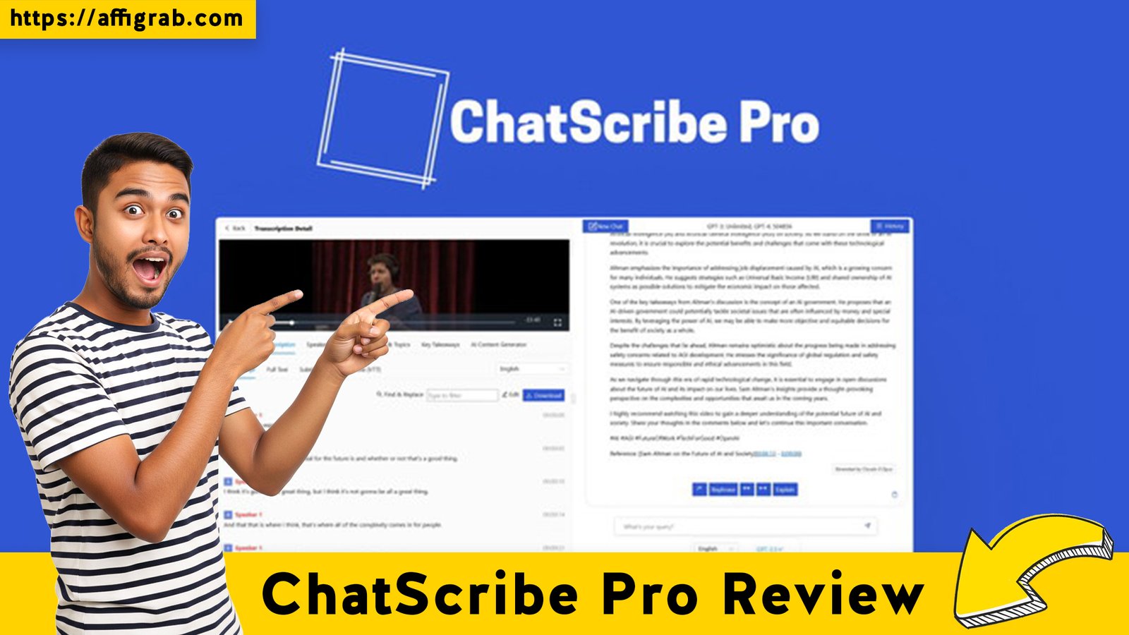Home 3 ChatScribe Pro Review