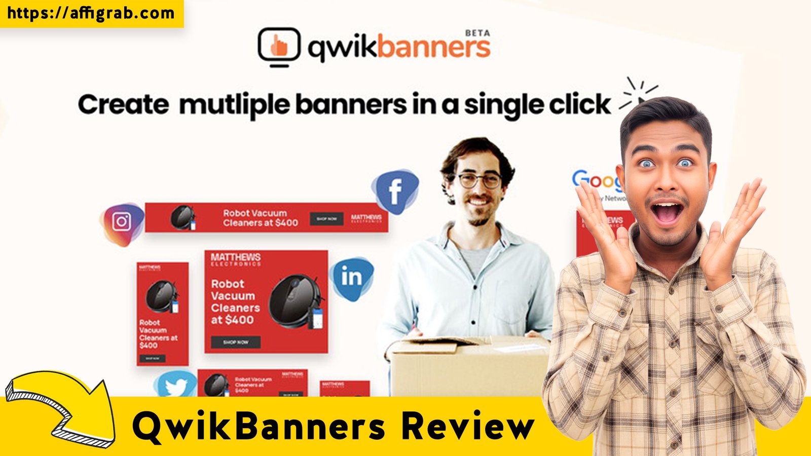 Home 2 QwikBanners Review