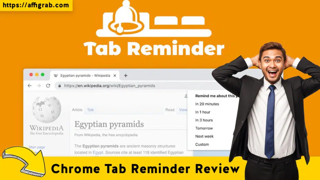 Is Chrome Tab Reminder the Ultimate Tab Management and Productivity Hack on AppSumo? 1 Chrome Tab Reminder Review