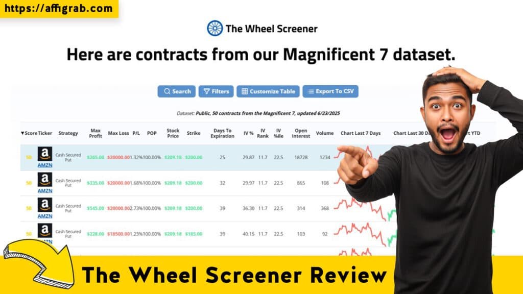 The Wheel Screener Review