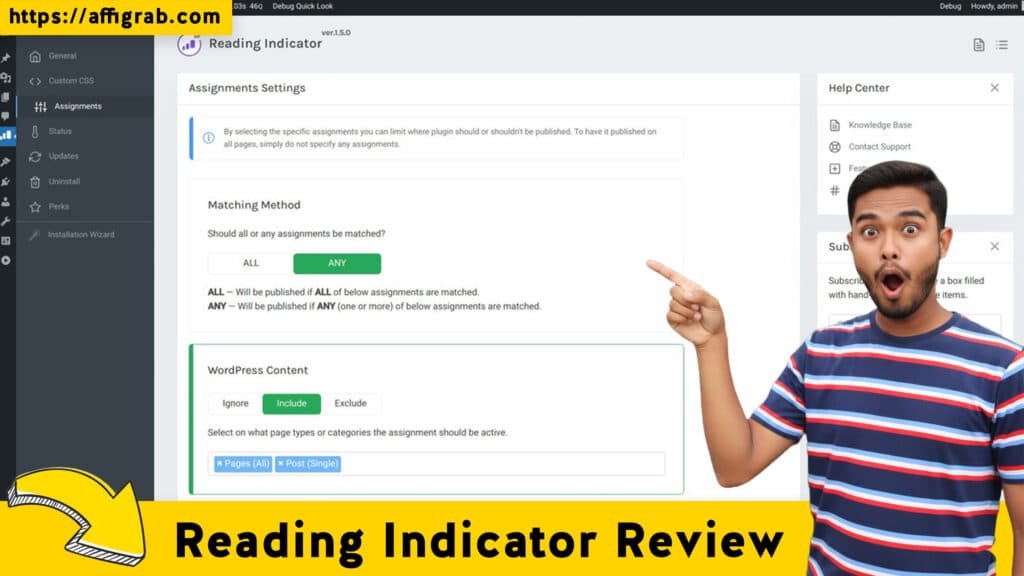 Reading Indicator Review