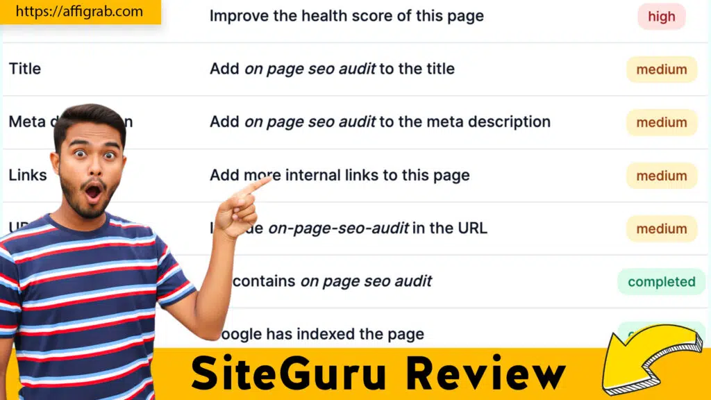 SiteGuru Review