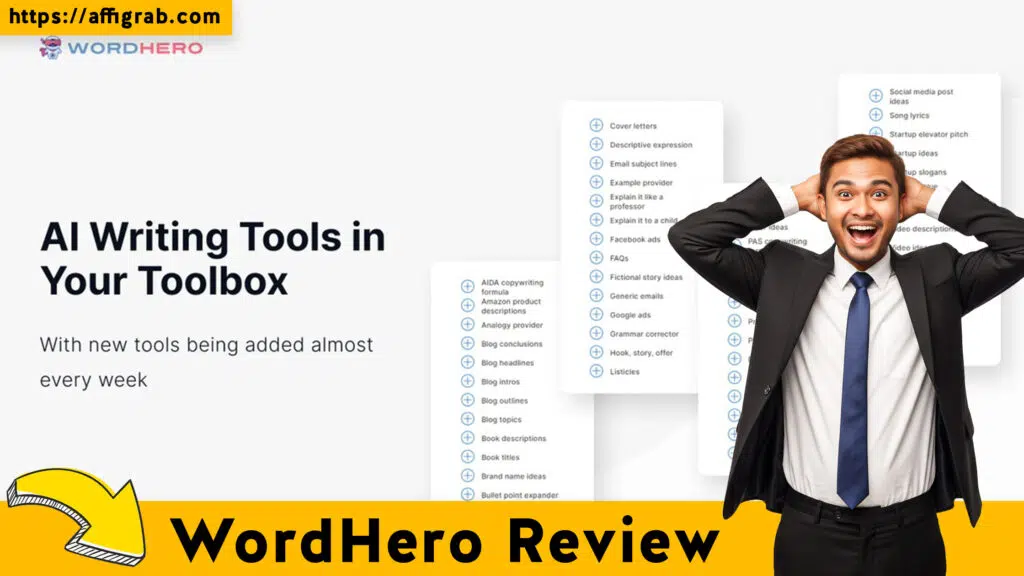 WordHero Review: Is This AppSumo LTD the Unlimited Content King? A Deep Dive into the Top Jasper Alternative 1 WordHero Review