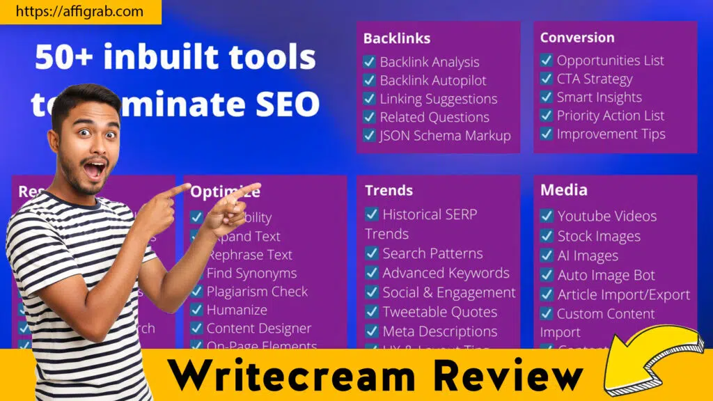 Writecream AppSumo Lifetime Deal Review: Is This $59 AI Writer Better Than Yoast SEO? 1 Writecream Review