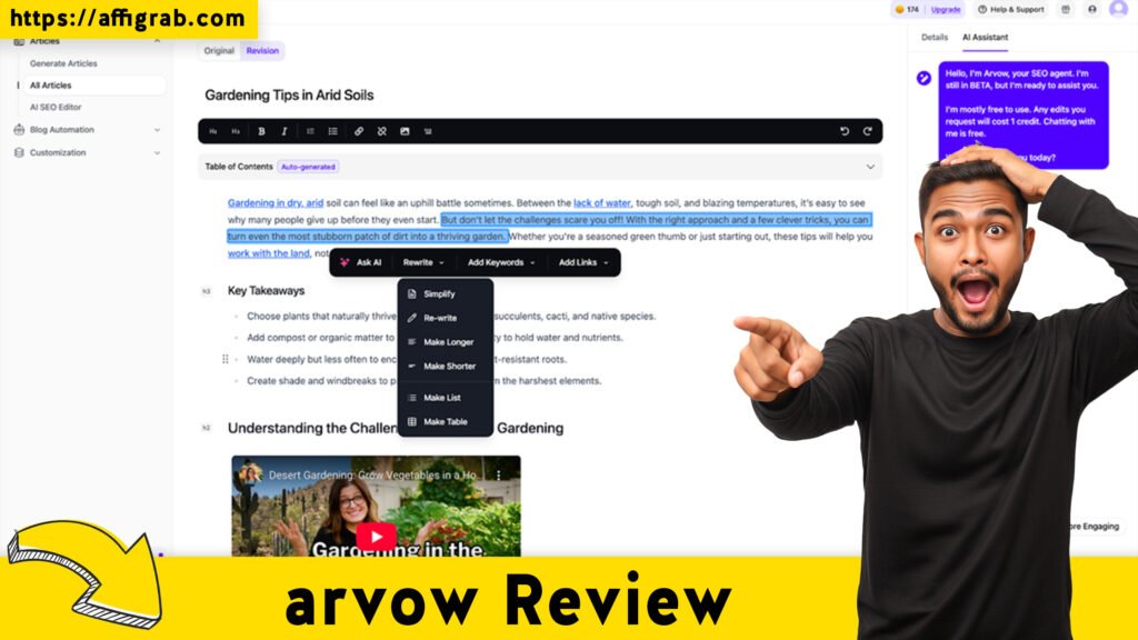 arvow review