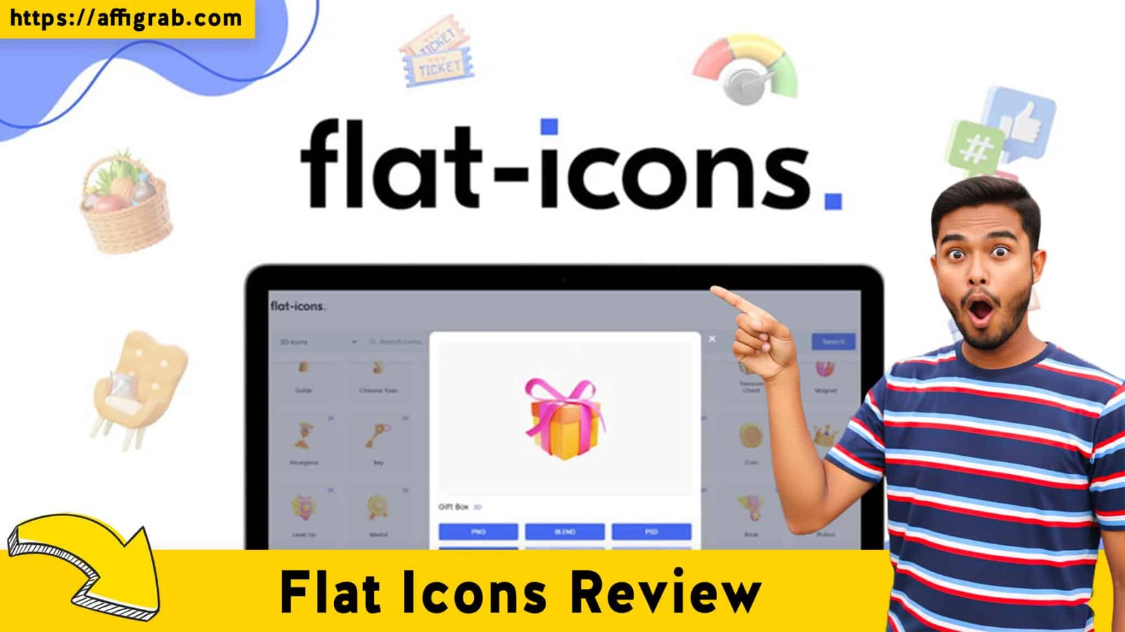 Flat Icons Review