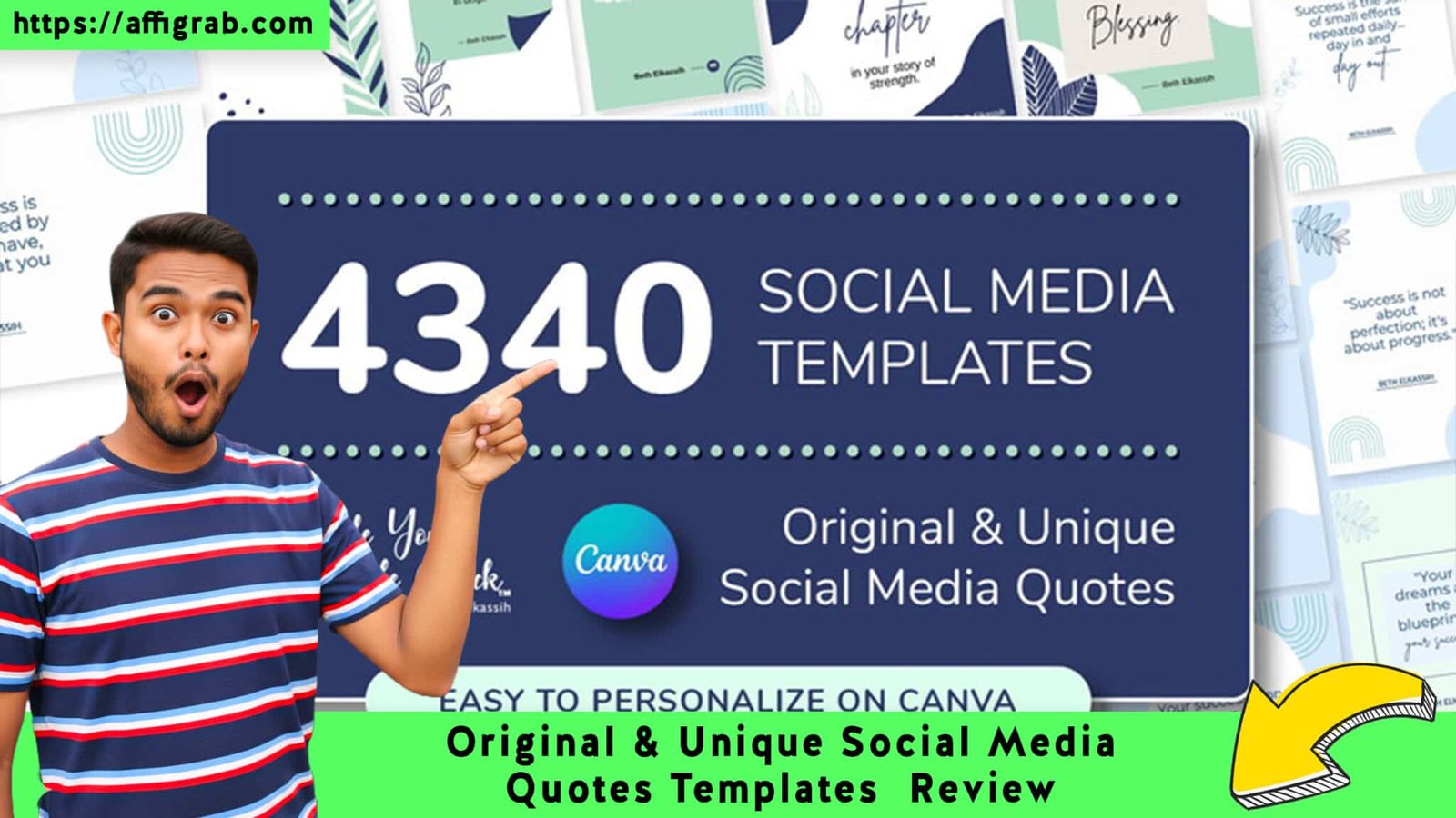 Original & Unique Social Media Quotes Templates Review