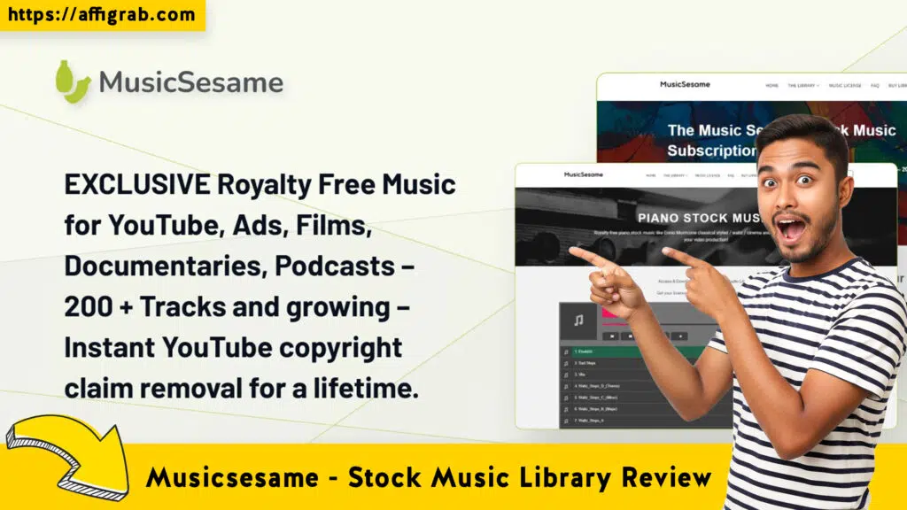 Is Musicsesame the Best Soundstripe Alternative AppSumo Lifetime Deal? 1 Musicsesame Review
