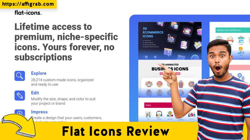 Flat Icons Review