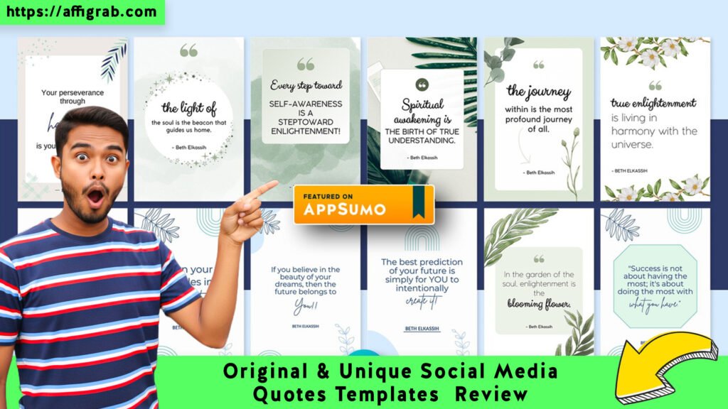 Original & Unique Social Media Quotes Templates Review 1 Original & Unique Social Media Quotes Templates Review