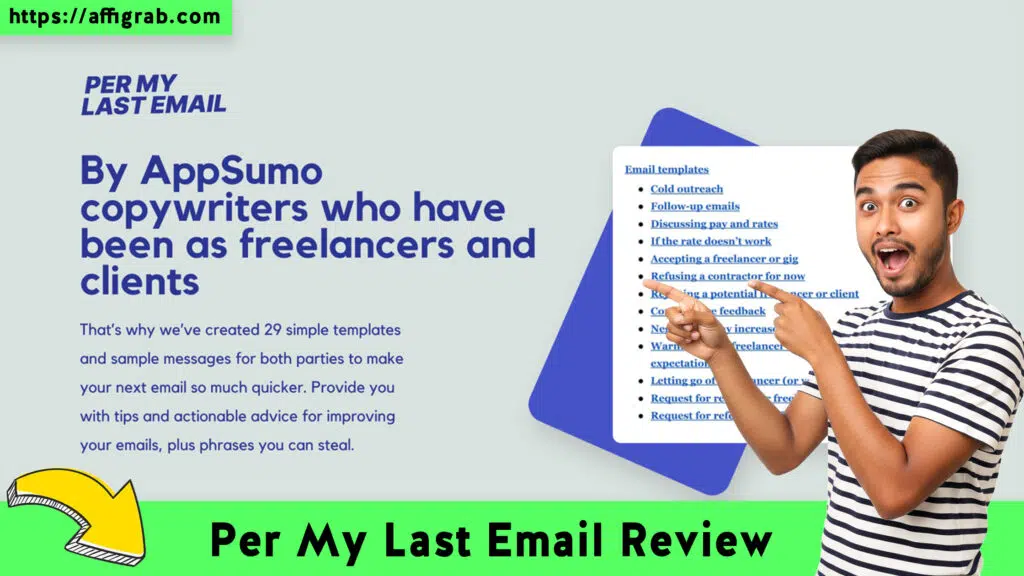 Per My Last Email Review: Is This AppSumo Deal the Best Mailchimp Alternative? 1 Per My Last Email Review