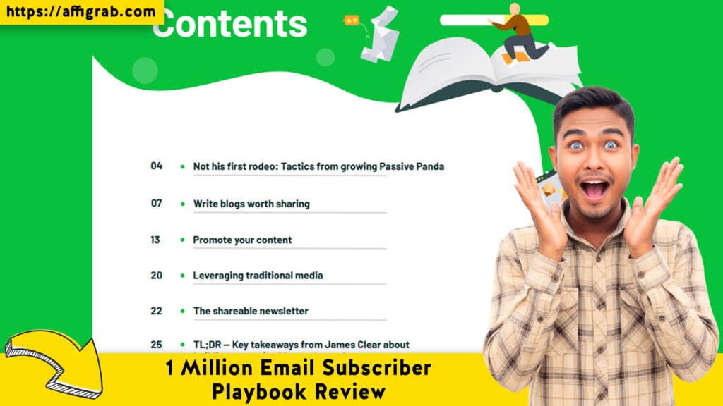 1 Million Email Subscriber Playbook review