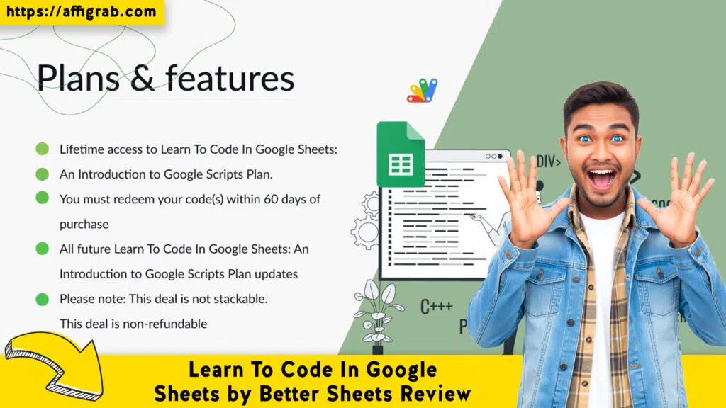 Learn To Code In Google Sheets Review: Is Better Sheets the Best $9 AppSumo Deal? 1 Better Sheets Review