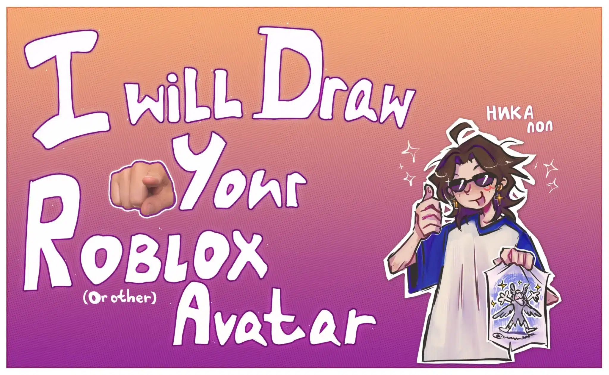 Custom Roblox Minecraft OC Avatar Art