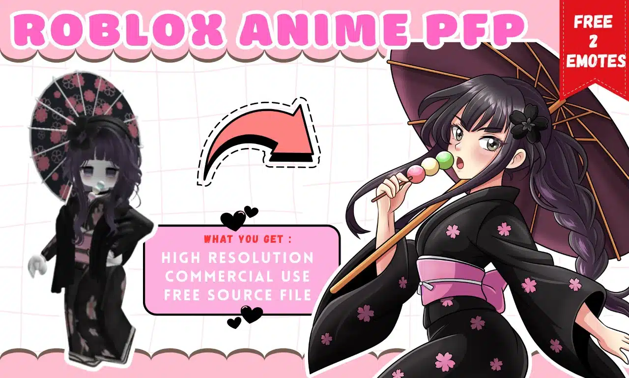 anime roblox avatar pfp