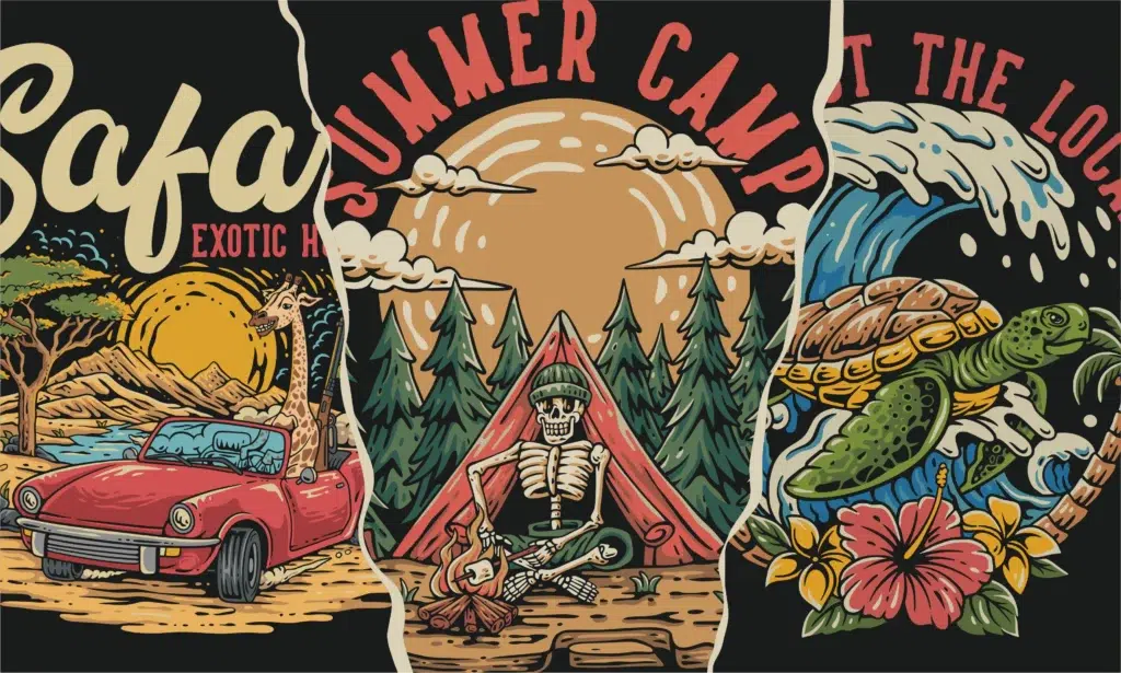 T-Shirt Design: How to Find the Best Fiverr Gigs for Custom Illustrations 1 T-Shirt Design