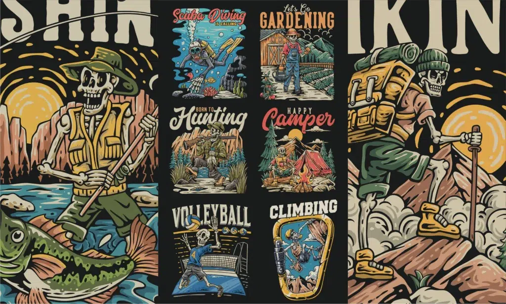 T-Shirt Design: How to Find the Best Fiverr Gigs for Custom Illustrations 2 T-Shirt Design