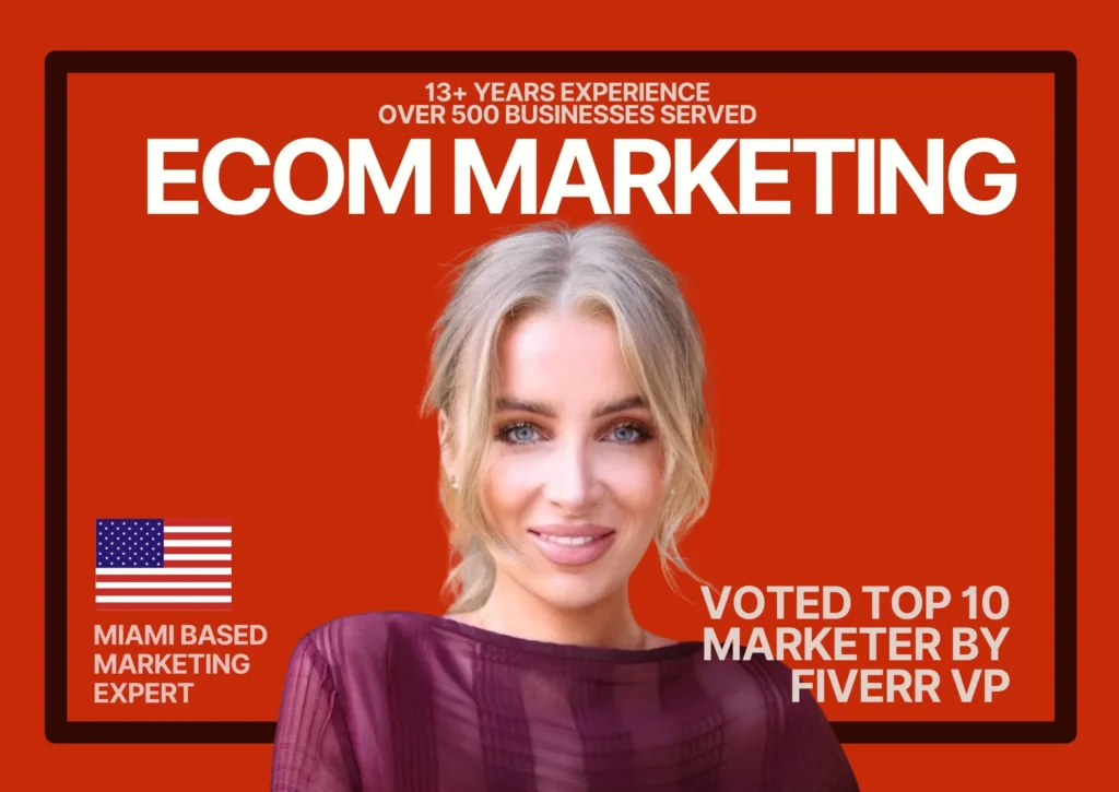 Top 5 E-Commerce Marketing Experts on Fiverr: Scale Your Store to 7 Figures 2 Top 5 E-Commerce Marketing Experts on Fiverr