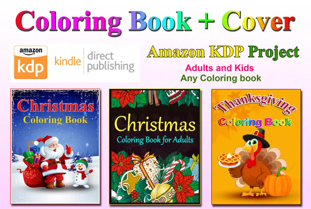 Custom Coloring Book for Amazon KDP